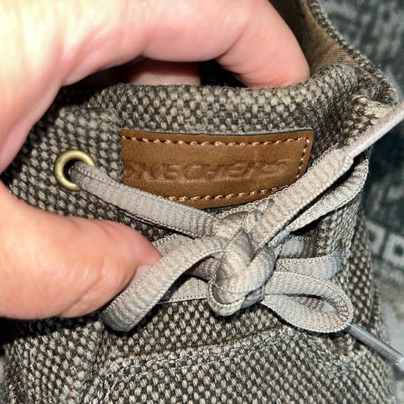 Skechers Men's Textured tan Sneakers size 12 - Picture 5 of 9